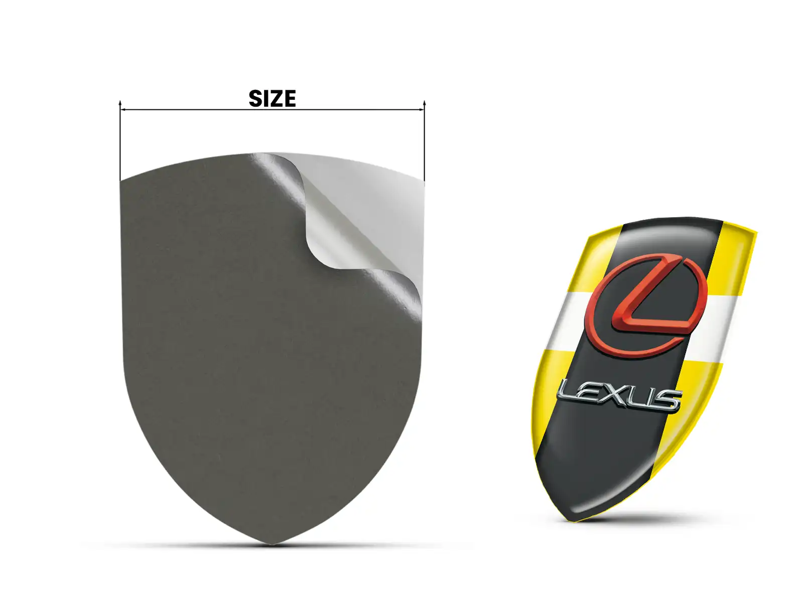 Lexus Personalisierte Firmen Aufkleber Pro Max Haltbar Stil